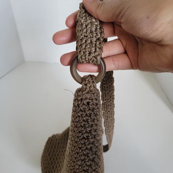 The Sak Crothet Handbags Beige And Black Purses Lot Of 2 Shoulder Bag - Picture 15 of 16